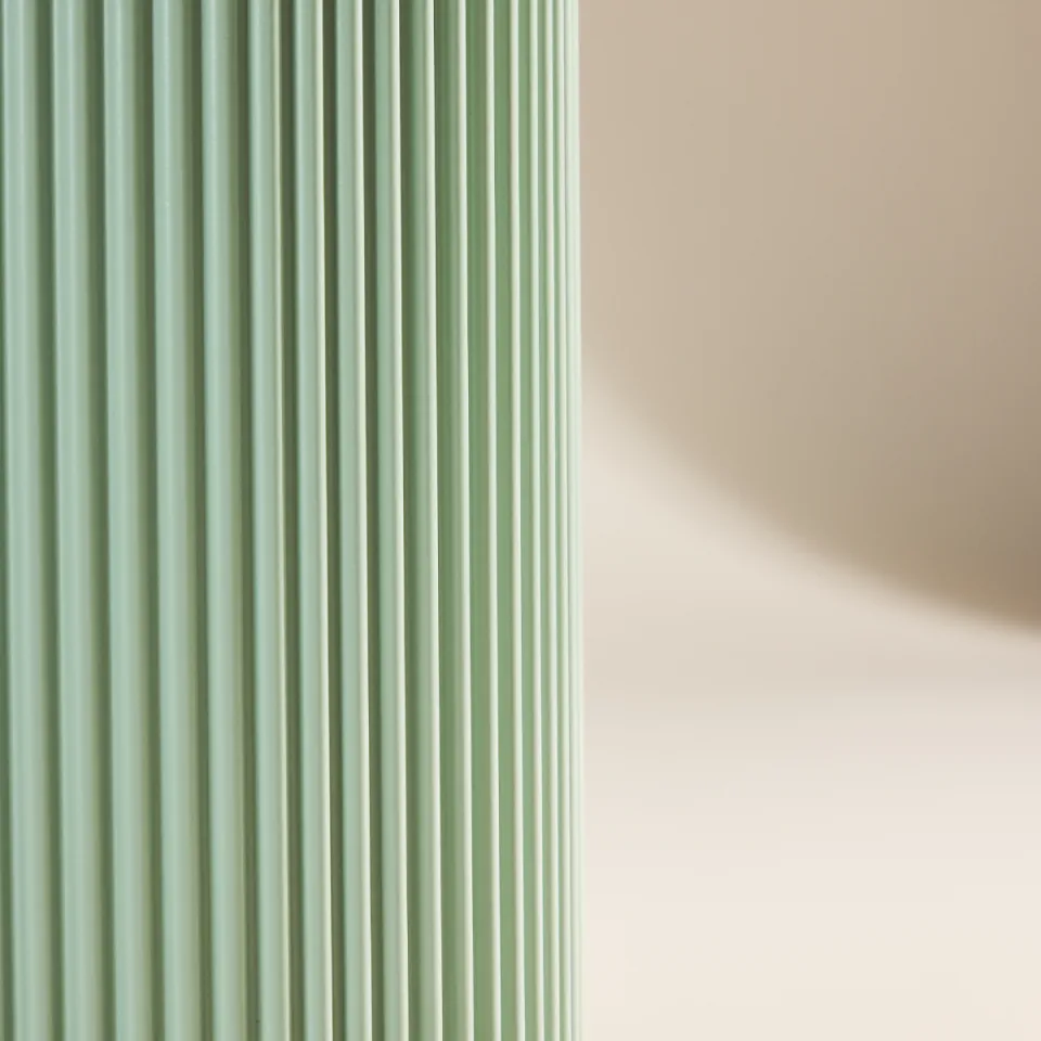 Nest living Asa houten bijzettafel lichtgroen - Ø 31 cm groen, foto 3