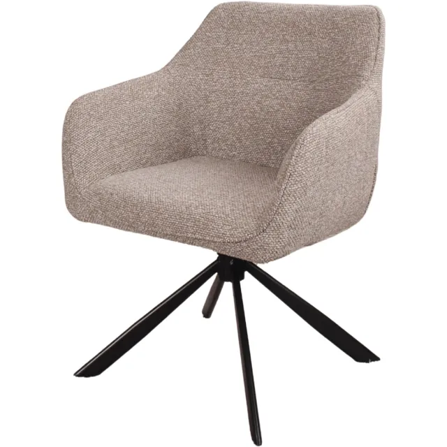 DS4U Seff armstoel terugdraai - coffee Bruin
