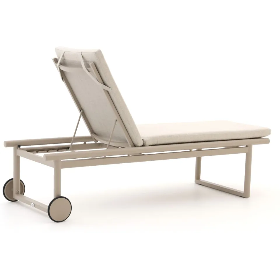 Tierra Outdoor Oasis ligbed met wiel verstelbaar taupe, foto 5