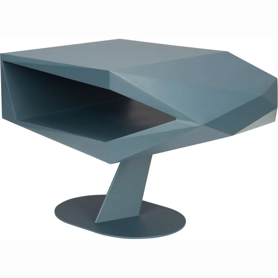 Zuiver North bijzettafel blauwgrijs Zwart
