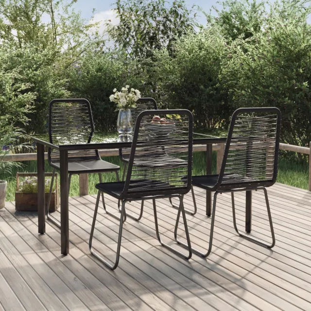 vidaXL 5-delige Tuinset zwart, foto 2