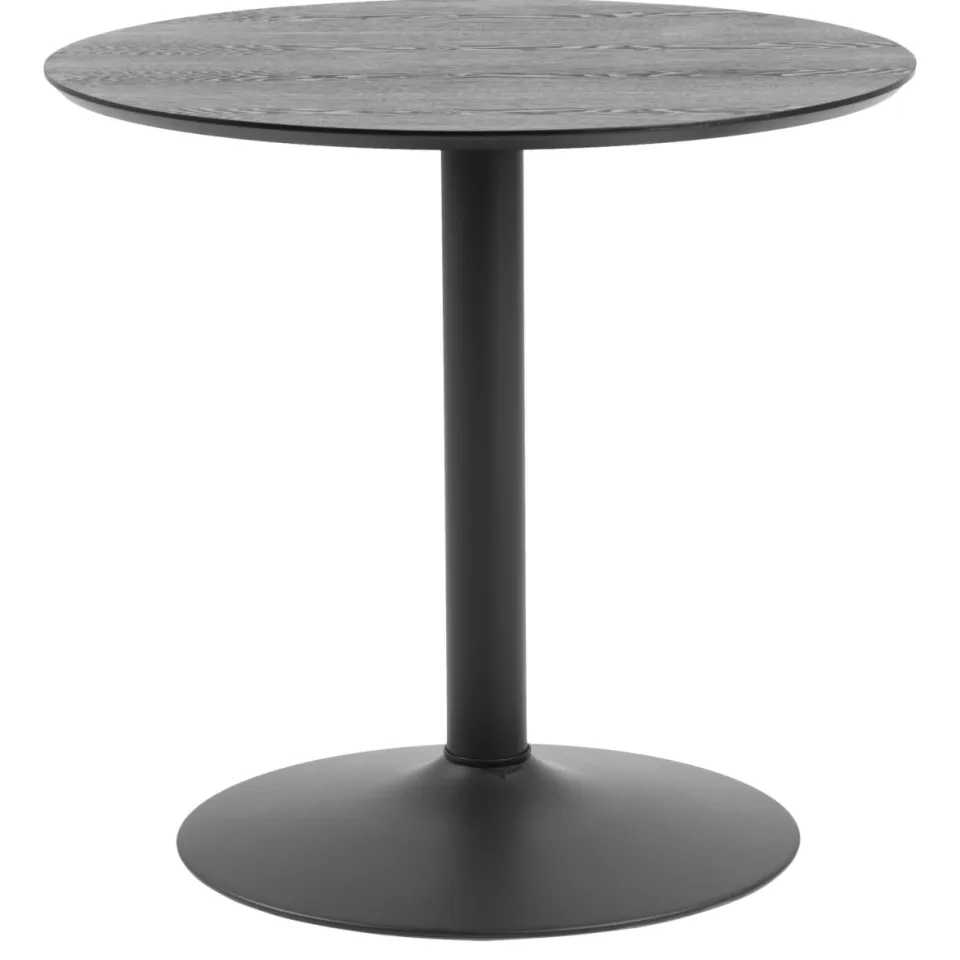 Bendt Ronde Bistrotafel 'Ina' 80cm, kleur Zwart
