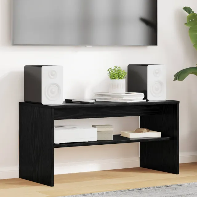 vidaXL TV-kast 80 x 35 x 40 cm Artisan Eiken Bewerkt hout Bruin