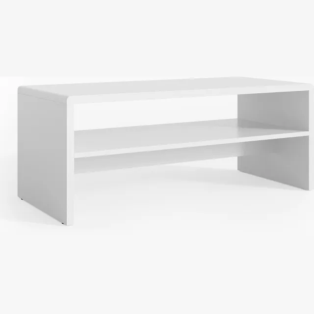 Vicco Salontafel – 99.6 x 39.8 cm Wit