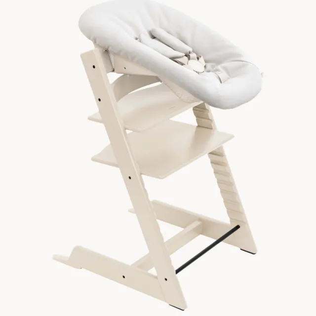 Stokke Kinderstoel Tripp Trapp met Newborn Set Wit