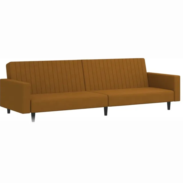 GranMaison Slaapbank - Uitklapbaar - Slaapstoel - Logeerbed - Zetelbed - Slaapfauteuil - Vouwbed - 2 persoons - Zeer comfortabel - Bruin