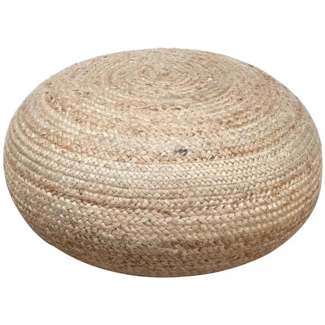 Signes Grimalt bladerdeeg poef beige