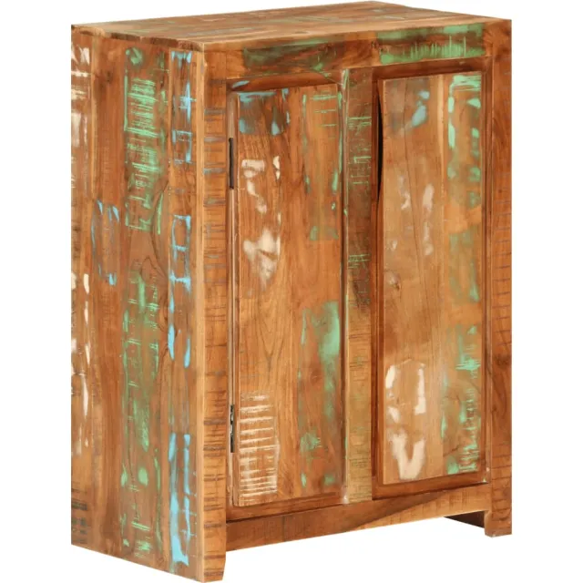 vidaXL Dressoir 55x33x75 cm massief gerecycled hout Bruin
