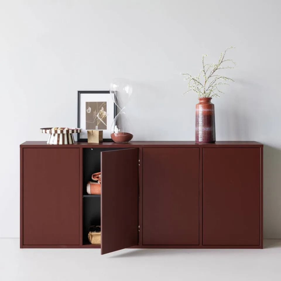 WOOOD Merel dressoir bordeaux, foto 4