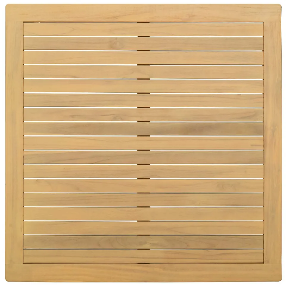 vidaXL Salontafel Licht acacia 85 x 85 x 45 cm Massief Acaciahout bruin, foto 3