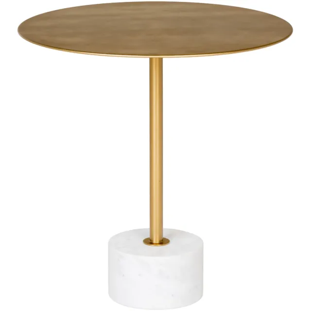 Artichok Manon ronde bijzettafel goud - Ø 51 cm