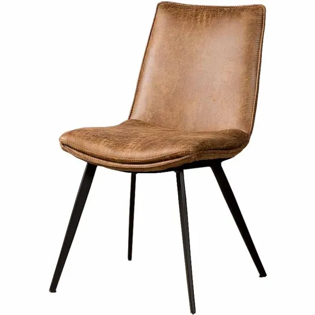 Tower Living Pamplona sidechair - fabric T-cognac