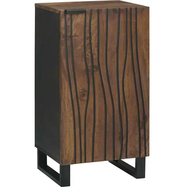 vidaXL Dressoir Bruin 40 x 33 x 75 cm massief mangohout