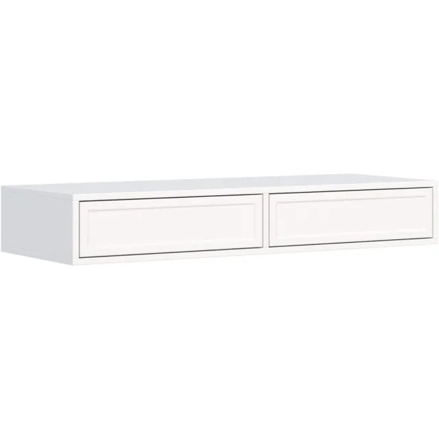 Selsey VELVETO – Kaptafel met lades, wit, 110 cm