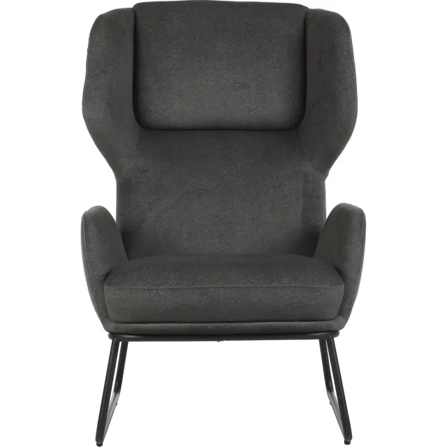 Furnilux Fauteuil Jay Grijs - Van collectie Furnilux– Moderne Elegantie en Comfort - kunstleer - 65 x 69 x 110 cm