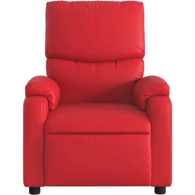 vidaXL Massagestoel - verstelbaar - kunstleer - rood