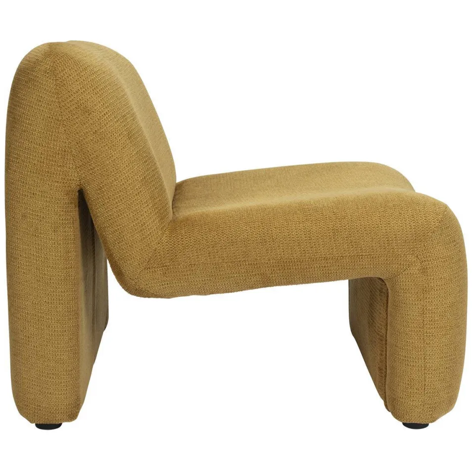 Madam Stoltz fauteuil mosterdgeel, foto 3