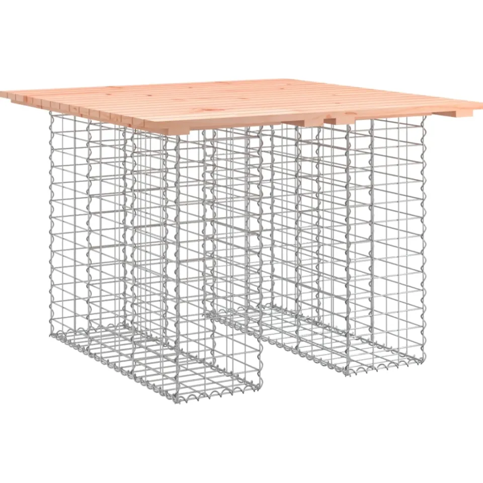vidaXL Tuintafel schanskorfontwerp 100x102x72 cm massief douglashout bruin, foto 3