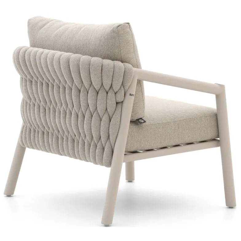 Suns Sato low dining tuinstoel taupe, foto 5