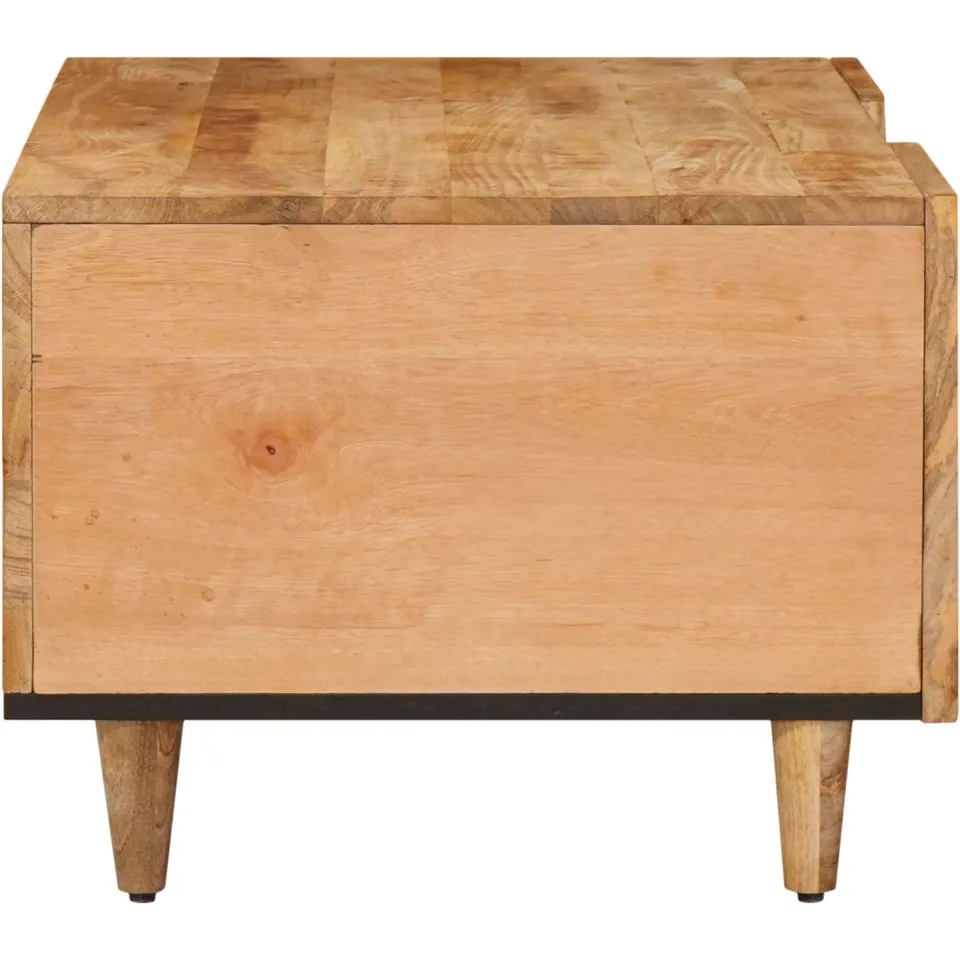 vidaXL Salontafel Bruin 100 x 54 x 40 cm Massief Mango Hout, foto 4