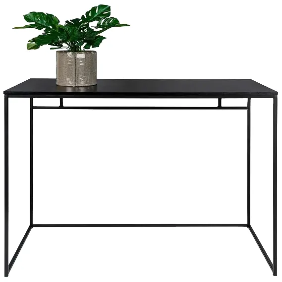 Artichok Karen metalen bureau zwart - 100 x 45 cm, foto 4