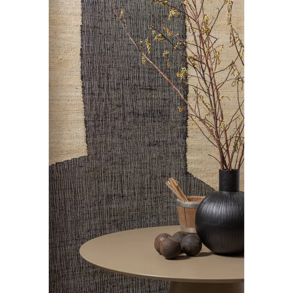 WOOOD Jorre Eettafel - MDF - Militair Bruin - 76x120x120, foto 2