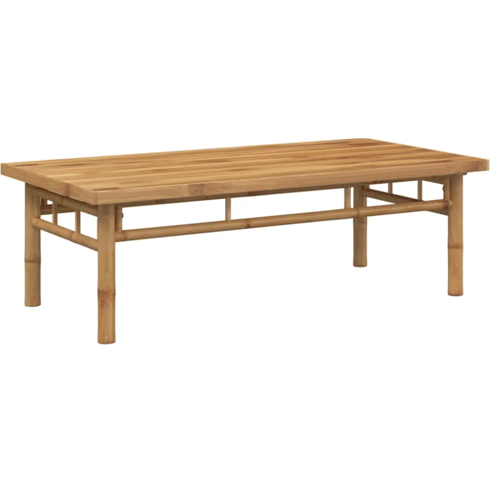 vidaXL Salontafel 110x55x35 cm bamboe bruin, foto 3