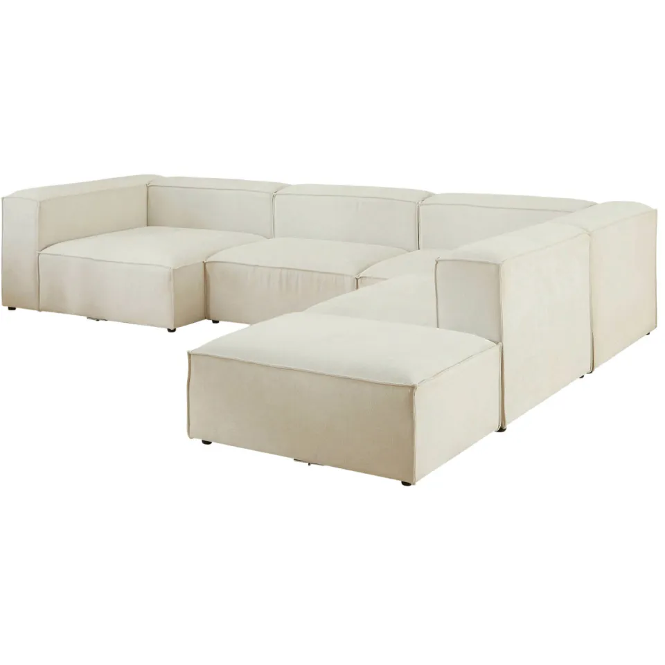 NOUS Living hoekbank Igor hoek rechts - beige, foto 3