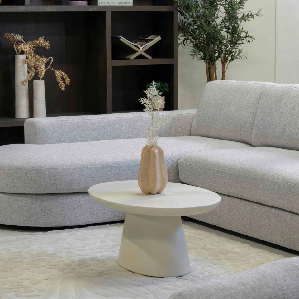 Giga Meubel Salontafel Cleo - Beige Composiet - 90x60x40cm, foto 2