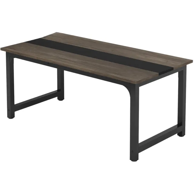 Saphly Bureau 160cm Grijs - Computerbureau - Geschikt voor Thuis en Werk