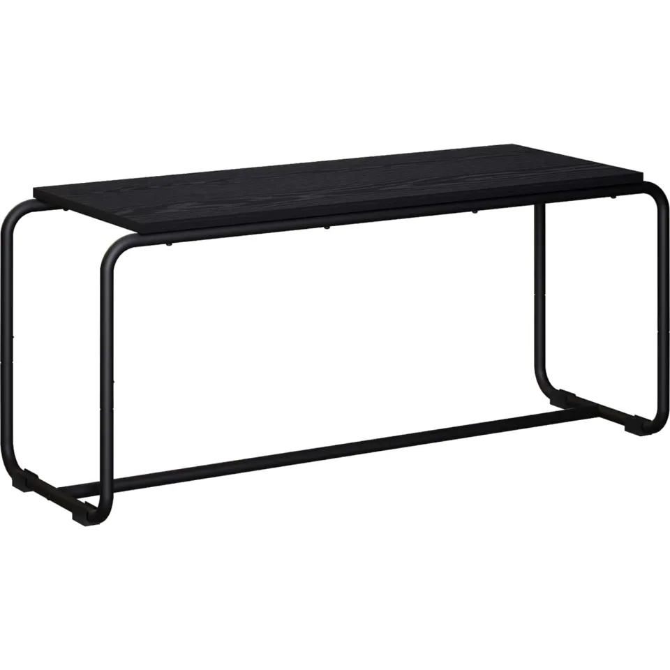 vidaXL TV-standaard 98 x 35.5 x 42 cm Zwart eiken Bewerkt hout, foto 3