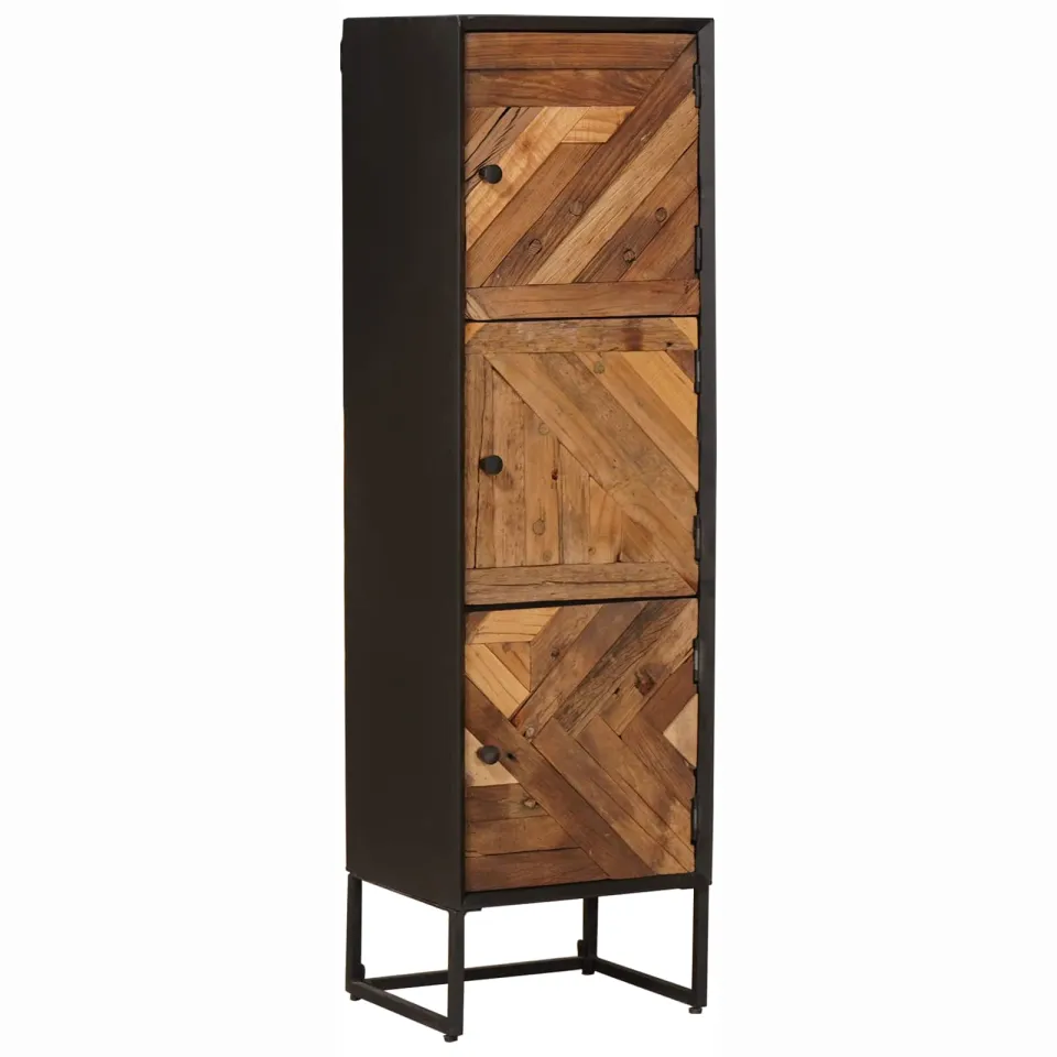 vidaXL Hoge kast 35 x 30 x 120 cm Bruin
