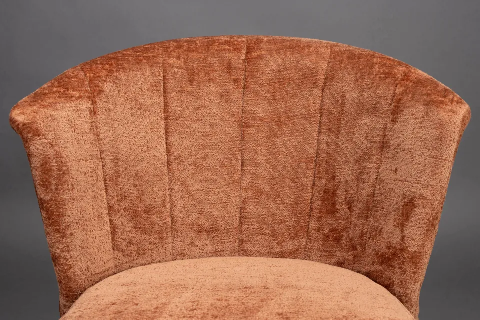 Dutchbone Georgia eetkamerstoel terracotta, foto 4
