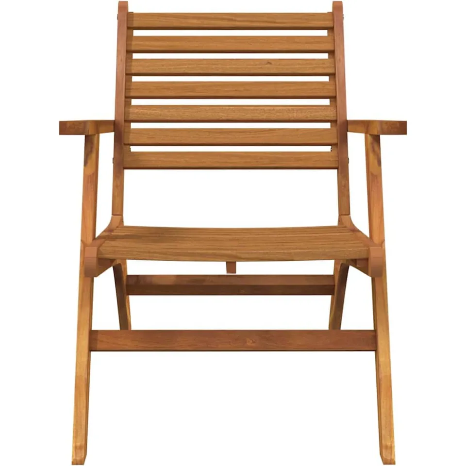 vidaXL Tuinstoelen 2 st massief acaciahout bruin, foto 4
