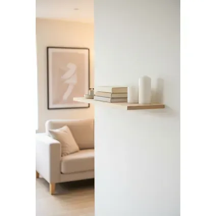 Duraline Wandplank 4xs Xs2 Massief Grenen Fsc 18mm60x23,5cm 3pp Bruin