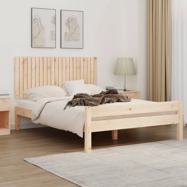 vidaXL Wandhoofdbord 140x3x60 cm massief grenenhout Bruin