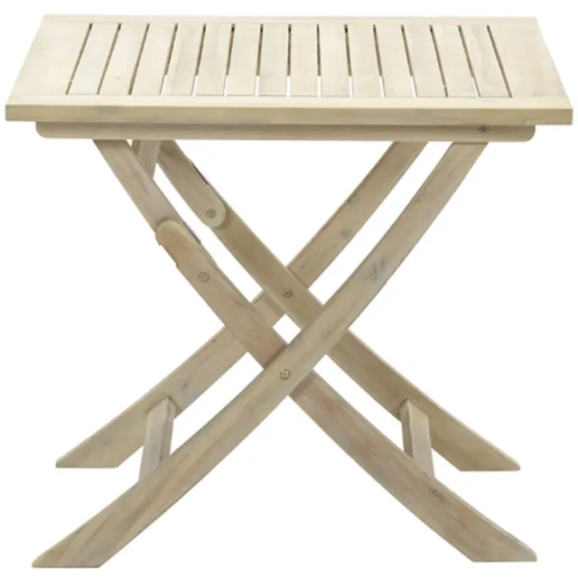 Garden Impressions Kent opvouwbare tafel - 90 x 90 - acacia Bruin