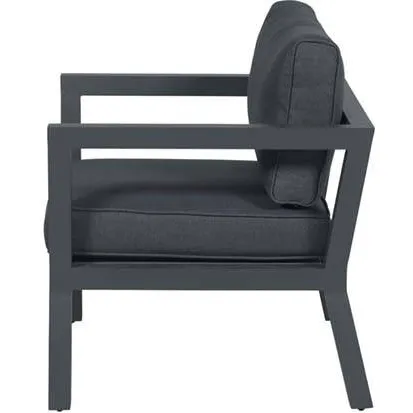 Garden Impressions Colorado lounge stoel - carbon black/ reflex black, foto 2