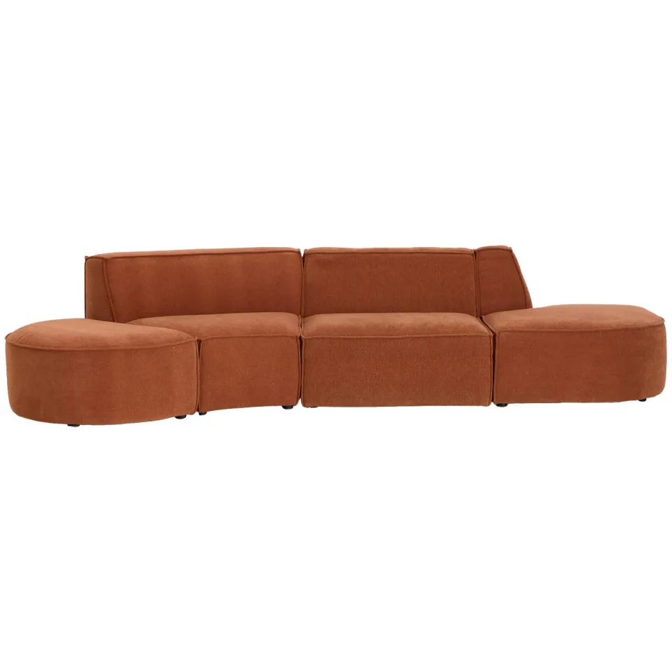 NOUS Living Newton 3-zitsbank terra