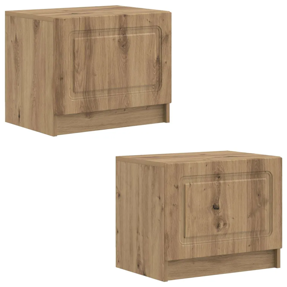 vidaXL Tv-meubel Artisanaal eiken Bewerkt hout, foto 4