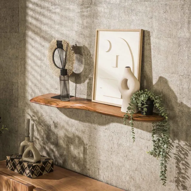 Dimehouse Nordic Wandplank 120 Acaciahout Massief Massief acacia
