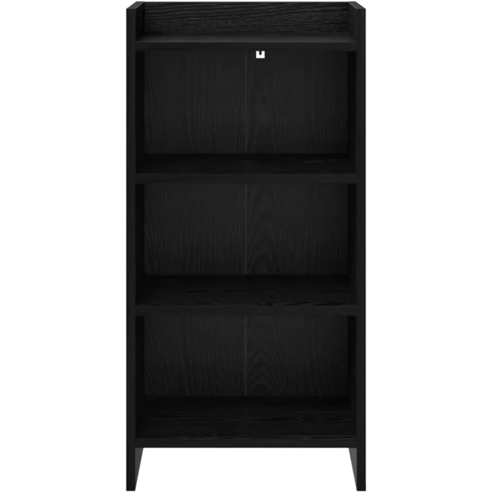 vidaXL Dressoir Zwart eiken 40 x 36 x 80 cm Bewerkt hout, foto 4