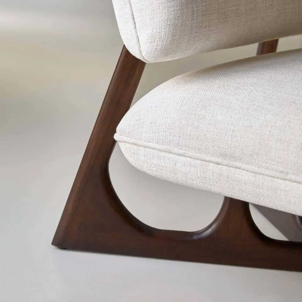 Tikamoon Brune - Fauteuil beige, foto 5
