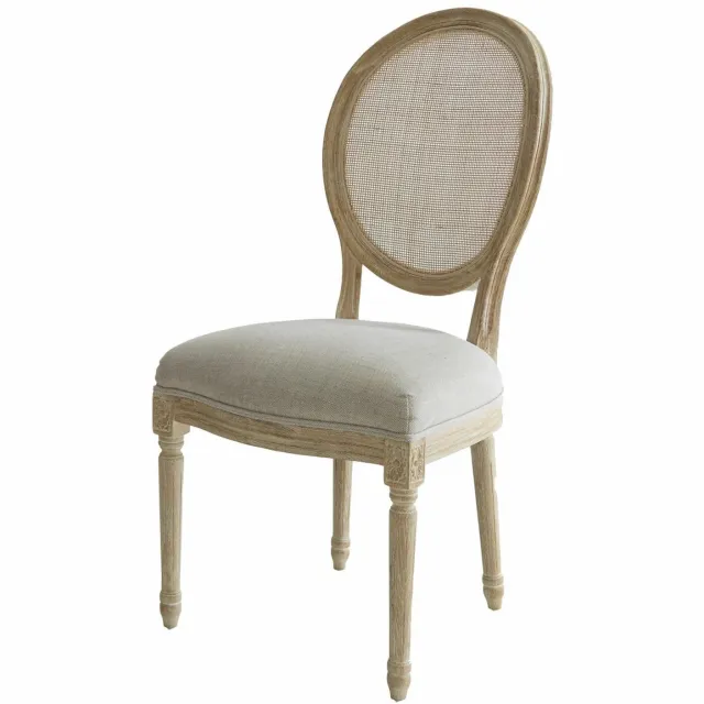 Loberon Stoel Danube antiekbeige