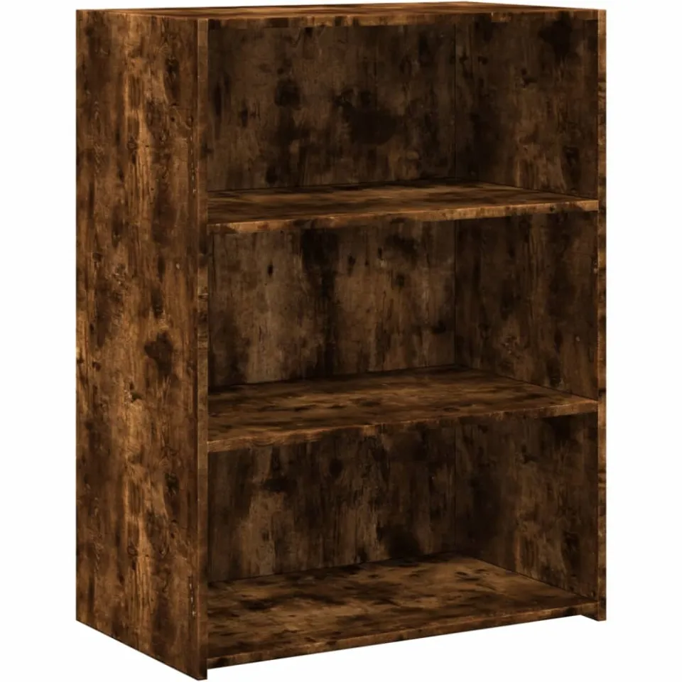 vidaXL Dressoir 70x41x93 cm bewerkt hout gerookt eikenkleurig, foto 3