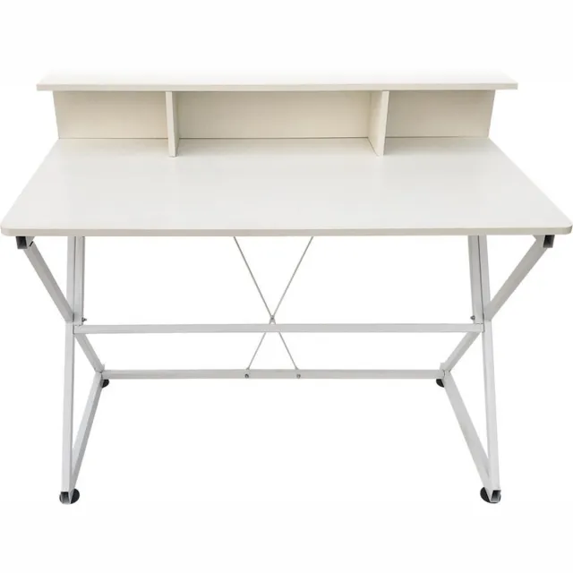 VDD Industrial Vintage Design Bureau tafel computer laptop Stoer - industrieel modern -110 cm breed - wit