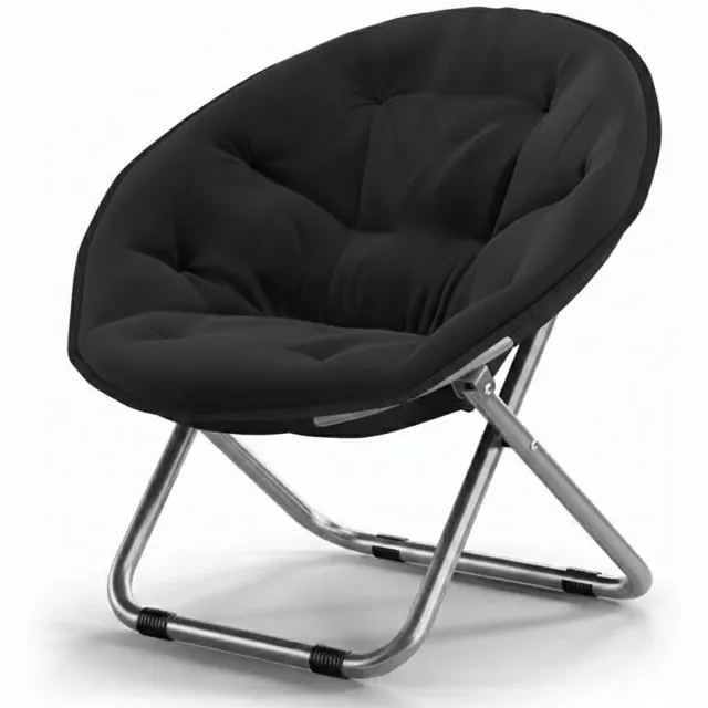 Mura Logistiek Mura Campingstoel - Chairs - Gamestoel - Fauteuil - Tuinstoel - Klapstoel - Kruk - Stoel - Opklapbaar - Antislip - Zwart