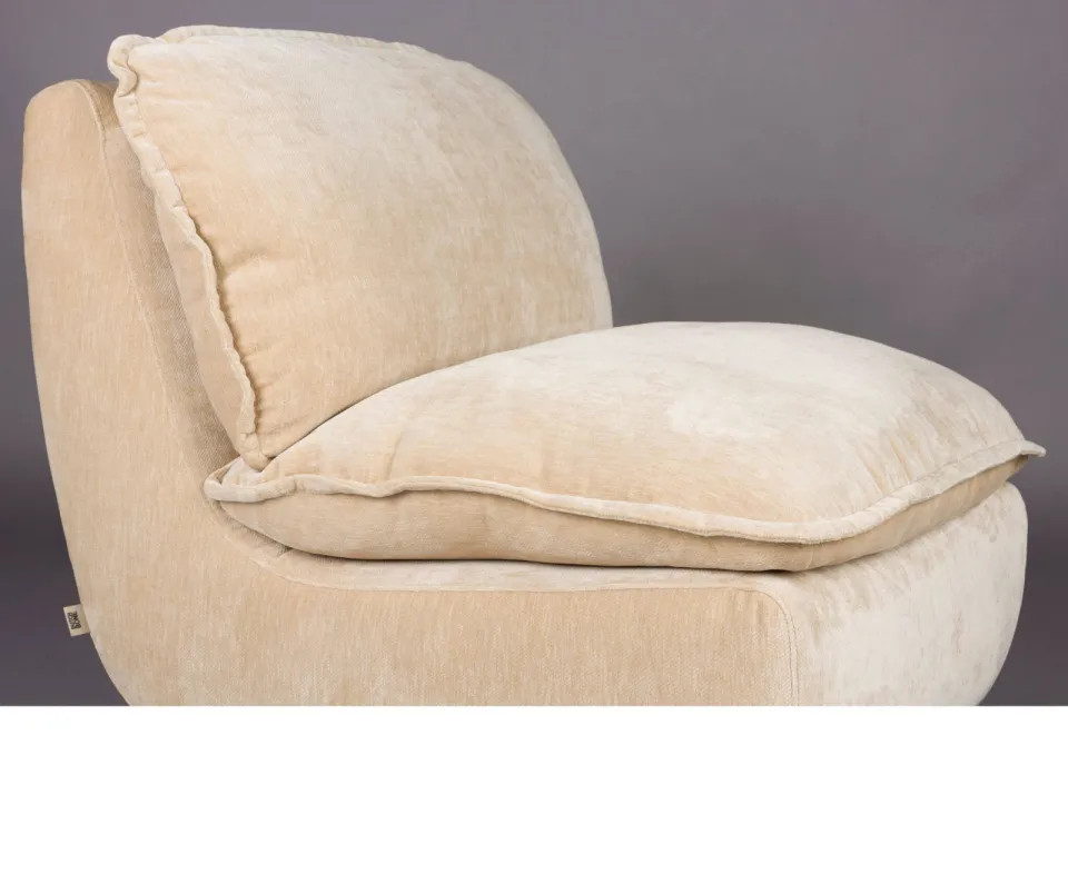 Dutchbone Radley Fauteuil Beige, foto 6