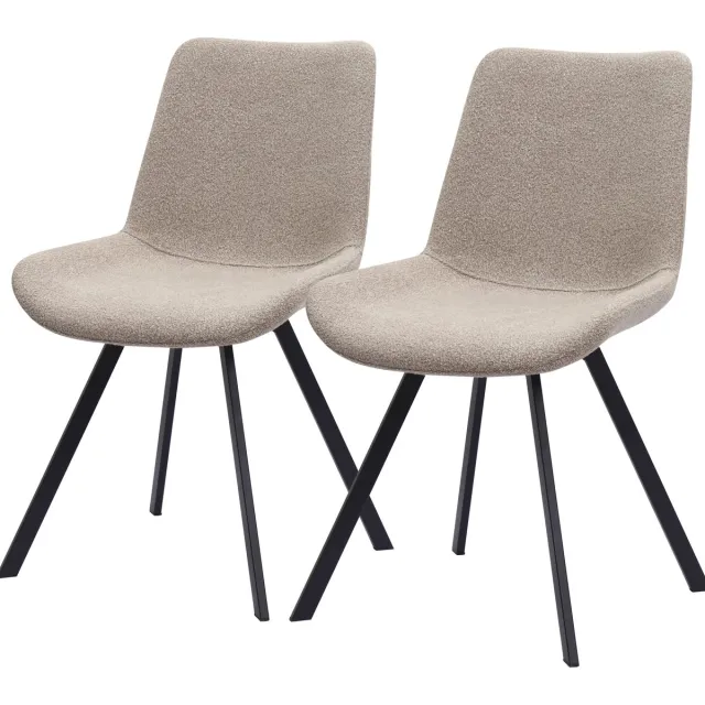 FloraGrace Eetkamerstoel Set Van 2 - 360 Graden Draaibaar - Ergonomisch En Stevig - Voor Eethoek Of Thuiskantoor - Khaki