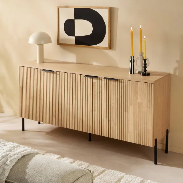 NOUS Living Joss dressoir naturel, foto 2